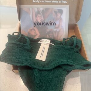 youswim  Bikini poise forest green New Tags and Box